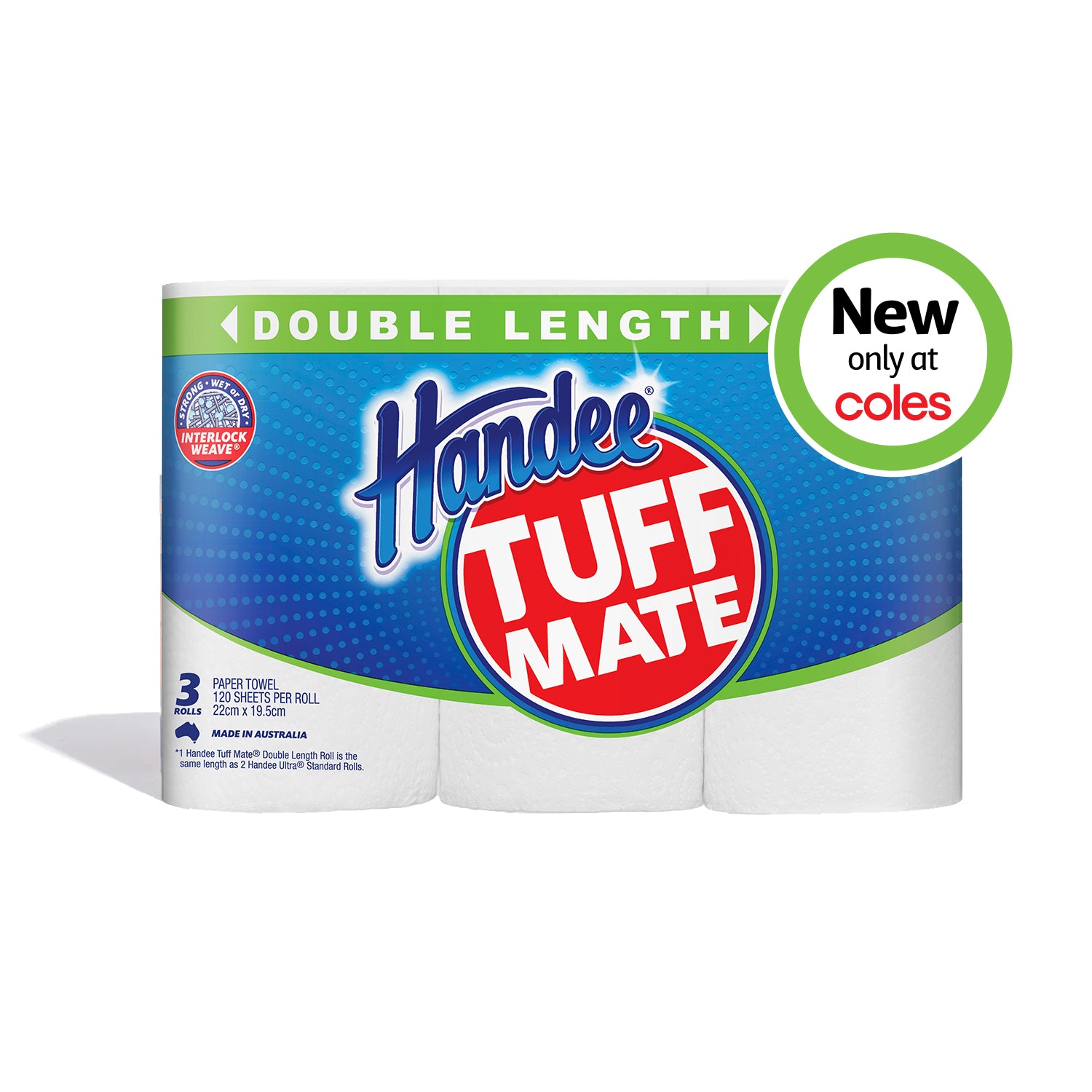 Handee Tuff Mate Double Length Paper Towel
